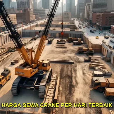 Mengenal Harga Sewa Crane Per Hari dan Faktor Penentuknya